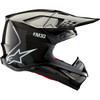 Alpinestars #8300323-1188-M - Supertech M10 Helmet - Solid - MIPS® - Gloss Black Carbon - Medium