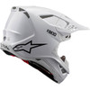 Alpinestars #8300323-2180-L - Supertech M10 Helmet - Solid - MIPS® - Gloss White - Large