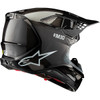 Alpinestars #8300323-1188-XS - Supertech M10 Helmet - Solid - MIPS® - Gloss Black Carbon - XS