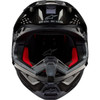 Alpinestars #8300323-1188-XS - Supertech M10 Helmet - Solid - MIPS® - Gloss Black Carbon - XS