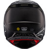 Alpinestars #8301023-1310-XS - Supertech M10 Helmet - Flood - MIPS® - Black/Dark Gray - XS