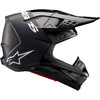 Alpinestars #8301023-1310-XS - Supertech M10 Helmet - Flood - MIPS® - Black/Dark Gray - XS