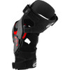 Alpinestars #6501425-13-L - Supertech RK-10 Plasma Knee Braces - Black/Red - Large