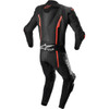 Alpinestars #3150122-1030-54 - Missile v2 1-Piece Leather Suit - Black/Red Fluo - US 44 / EU 54
