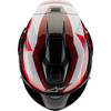 Alpinestars #8200224-1352-XS - Supertech R10 Helmet - Team - Black/Carbon Red/Gloss White - XS
