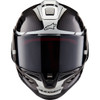 Alpinestars #8200324-1368-M - Supertech R10 Helmet - Element - Carbon/Silver/Black - Medium