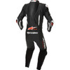 Alpinestars #3150125-1231-56 - GP-R7 1-PC Leather Suit - Black/White/Red Fluo - US 46 / EU 56