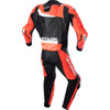 Alpinestars #3150523132150 - GP Plus v4 Leather Suit - Black/Red Fluo/White - US 40 / EU 50