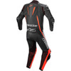 Alpinestars #3153022-1030-52 - Fusion 1-Piece Suit - Black/Red Fluo - US 42 / EU 52