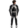 Alpinestars #3150225-1231-56 - GP Plus v4 Sprint 1-Piece Leather Suit - Black/Red Fluo/White - US 46 / EU 56