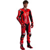 Alpinestars #3150225-3087-58 - GP Plus v4 Sprint 1-Piece Leather Suit - Red Fluo/Mid Red/White - US 48 / EU 58