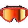 Alpinestars Goggles #5140225-480 - Youth Vision Goggle - Corp - Orange - Red Mirror Lens