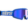 Alpinestars Goggles #5140425-7271 - Youth Vision Goggle - Blaze - Blue - Blue Mirror Lens