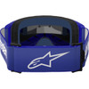 Alpinestars Goggles #5103225-7266 - Vision 3 Goggle - Wordmark - Blue - Silver Mirror Lens