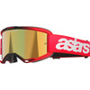 Alpinestars Goggles #5102125-3115 - Vision 5 Goggle - Blaze - Red - Gold Mirror Lens