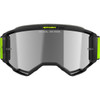 Alpinestars Goggles #5102225-1470 - Vision 5 Goggle - Hollow - Charcoal/Yellow Fluo - Silver Mirror Lens