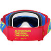 Alpinestars Goggles #5100325-3055 - Supertech Goggle - Corp - Red/Blue - ABS Vision - Blue Mirror Lens