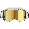 Alpinestars Goggles #5100325-2044 - Supertech Goggle - Corp - White - ABS Vision - Gold Mirror Lens