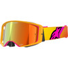 Alpinestars Goggles #5100325-5023 - Supertech Goggle - Corp - Fluo Yellow - ABS Vision - Red Mirror Lens