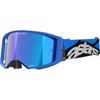Alpinestars Goggles #5100625-7271 - Supertech Goggle - Stream - Blue - ABS Vision - Blue Mirror Lens