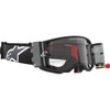 Alpinestars Goggles #5100425-1518 - Supertech Roll-Off Goggle - Corp - Black/Gray - Clear Lens
