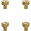 EBC #SJ142.5-4 - A-Bax Precision Mikuni-Style Slot Head (SJ Prefix) Main Jets - #142.5 - 4-Pack