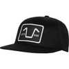American Biker #ABBHANDLEBAR05H12BKL - Handlebar Society Flexfit® Flatbrim Hat - Black - Large/XL