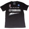 D'cor Visuals #80-126-2 - Yamaha Factory T-Shirt - Black - Medium