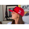 D'cor Visuals #70-136-1 - Honda Factory Wing Hat - Red - One Size