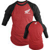 D'cor Visuals #80-111-5 - Honda Long-Sleeve T-Shirt - Red/Black - 2XL
