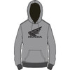 D'cor Visuals #85-204-4 - Honda Wing Sweatshirt - Gray - XL