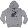 D'cor Visuals #85-204-2 - Honda Wing Sweatshirt - Gray - Medium