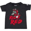 Factory Effex #23-83324 - Toddler Honda Ride Red Wolf T-Shirt - Black - 4T