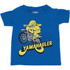 Factory Effex #23-83224 - Toddler Yamaha Hauler T-Shirt - Royal - 4T
