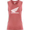 Factory Effex #27-87352 - Women's Honda Wing Muscle Tank Top - Paprika - Medium