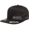 Factory Effex #27-86404 - Suzuki Snapback Hat - Camo Black