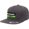 Factory Effex #28-86102 - Kawasaki Victory Snapback hat - Charcoal Gray