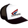 Factory Effex #18-86302 - Honda Vintage Snapback Hat - Black/White