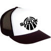 Factory Effex #18-86402 - Suzuki Vintage Snapback Hat - Black/White