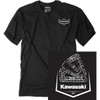 Factory Effex #28-87104 - Kawasaki Track T-Shirt - Black - Large