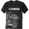Factory Effex #16-88280 - Yamaha R1 T-Shirt - Black - Medium