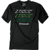 Factory Effex #26-87108 - Kawasaki Repeater T-Shirt - Heather Charcoal - 2XL