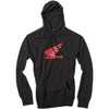 Factory Effex #20-88316 - Honda Wing Pullover Hoodie - Black - XL