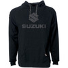 Factory Effex #25-88406 - Suzuki Shadow Pullover Hoodie - Black - XL