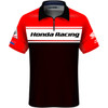 Factory Effex #23-85304 - Honda Team Pit Shirt - Red/Black/White - Large