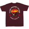 FMF #FA24118902MRNXL - Exhaust Supply T-Shirt - Maroon - XL