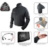 Gears Canada #100310-1-XL - Gen X-4 Heated Jacket Liner - Black - XL