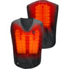 Gerbing Heated Clothing #GERVTLN7VUNIBLKSM - 7V Battery Heated Vest Liner - Black - S/M