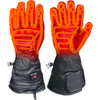 Gerbing Heated Clothing #GER-GVHK-7V-B-XXL - 7 V Hard Knuckle Battery Heated Gloves - Black - 2XL
