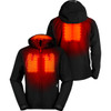 Gerbing Heated Clothing #GER-TJKT-7V-M-B-L - 7V Torrid Softshell Heated Jacket 2.0 - Black - Large